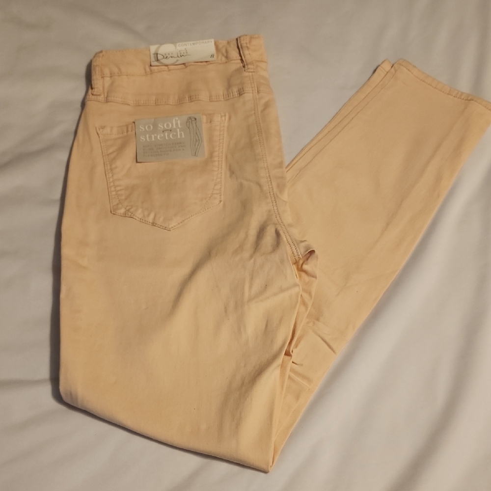 Catos Soft Peach Skinny Jeans